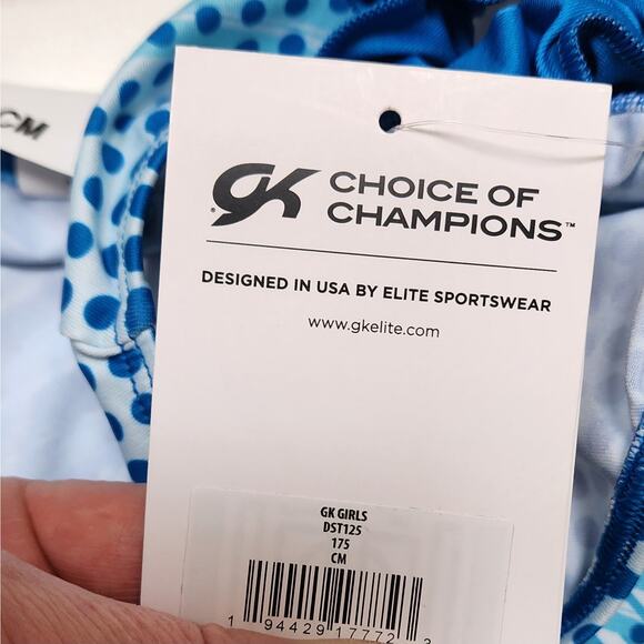 NWT GK Elite Spring  Oasis Leotard - Picture 4 of 4
